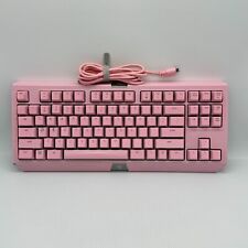 Teclado Razer BlackWidow TE Chroma V2 quartzo rosa com fio mecânico para jogos comprar usado  Enviando para Brazil