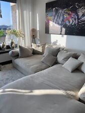 Bequeme wohnlandschaft beige gebraucht kaufen  Meerbusch