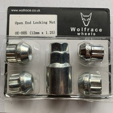 Wolfrace 12mm 1.25 for sale  LINCOLN