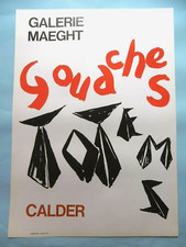 Calder affiche originale d'occasion  Toulon-