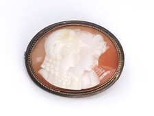 Kamee brosche 800er gebraucht kaufen  Gauting