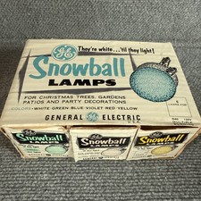 Snowball lamps pack for sale  Marine City