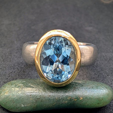 Designer ring blauer gebraucht kaufen  München