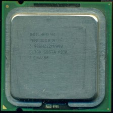 Pentium 4 Extreme Edition 3.4GHz LGA775 800Mhz FSB SL7GD raro retrô, usado comprar usado  Enviando para Brazil