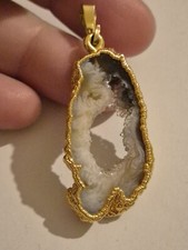 Agate banded pendant for sale  GRAVESEND