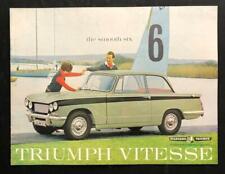 Triumph vitesse 1600 for sale  UK