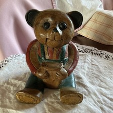 wooden bear for sale  POOLE