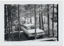 1962 Pontiac Station Wagon estacionado em madeira foto original comprar usado  Enviando para Brazil