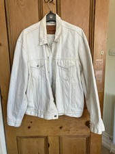 white levi jacket for sale  CHESTER