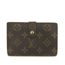 Carteira dobrável Louis Vuitton monograma Porte Monnaie tarugos Viennois/6BF0098, usado comprar usado  Enviando para Brazil