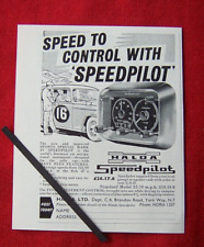 Halda speedpilot rally for sale  DUNSTABLE