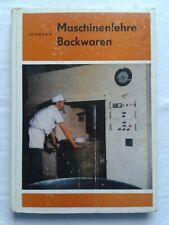 Maschinenlehre backwaren bäck gebraucht kaufen  Burgstädt