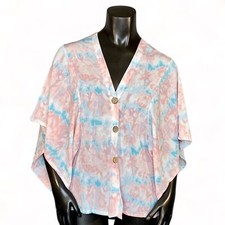 Blusa Do Everything in Love com botões manga asa de morcego caimento solto comprar usado  Enviando para Brazil