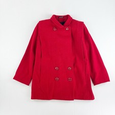 Coleção Elegante Division of Thunder Bay Jaqueta de Lã Vermelha Feminina 11 12 comprar usado  Enviando para Brazil