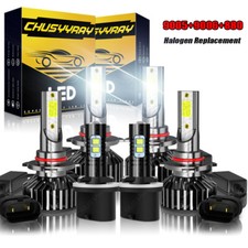 Para Nissan Titan 2003-2014 6X Combo de faros LED+bombillas antiniebla 6000k comprar usado  Enviando para Brazil