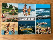 Clacton sea postcard for sale  HITCHIN