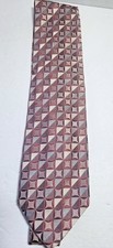 Designer de platina XMI, rosa-roxo 62"X 3 5/8 seda importada da Itália fabricada nos EUA. comprar usado  Enviando para Brazil