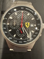 Relógio de quartzo masculino Ferrari de aço inoxidável.  Ótimo Time Piece. comprar usado  Enviando para Brazil