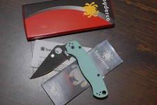 Spyderco para military for sale  Cedar Rapids