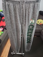 Moletons CELTICS NBA Team masculinos licenciados para joggers aquecimento parte inferior ajuste cordão-S comprar usado  Enviando para Brazil