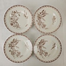 Assiettes creuses fleurs d'occasion  Saint-Macaire