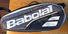 Bolsa de raqueta de tenis Babolat Pure Play estuche de transporte almacenamiento para 3 segunda mano  Embacar hacia Argentina