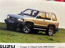 Isuzu trooper swb for sale  KENDAL