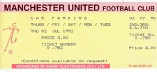 Ticket manchester united for sale  LONDON