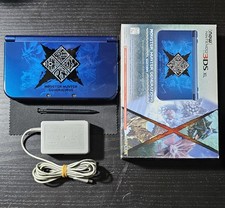 Nowe Nintendo 3DS XL Monster Hunter Generations Edition (niebieskie) z pudełkiem świetna oferta na sprzedaż  Wysyłka do Poland