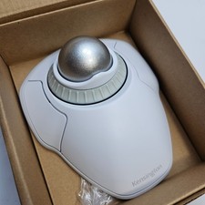 Trackball inalámbrico Kensington Orbit con anillo de desplazamiento - blanco k70991ww abierto segunda mano  Embacar hacia Mexico