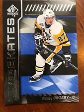 Patins de prata autênticos 16-17 UD SP #SS-SC Sidney Crosby comprar usado  Enviando para Brazil