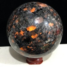 Bola de quartzo pedra de fogo natural 590G cristal esfera de quartzo cura mineral comprar usado  Enviando para Brazil