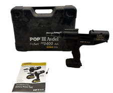 Estojo de ferramentas e ferramentas POP Avdel ProSet PB3400-NA rebite APENAS apenas peças comprar usado  Enviando para Brazil