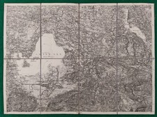 Alte topografische landkarte gebraucht kaufen  Rendsburg
