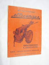 Vecchia pubblicità brochure usato  Torricella del Pizzo