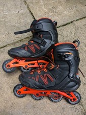 Roller blades black for sale  LEEDS