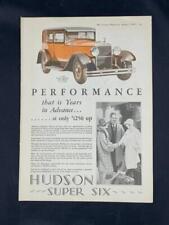 Magazine 1928 hudson for sale  Blaine