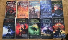 Używany, Complete Malazan Book of the Fallen Set (#1-10) - Steven Erikson na sprzedaż  Wysyłka do Poland