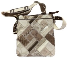 Bolsa de ombro COACH couro camurça lona estampa animal patchwork tiracolo, usado comprar usado Bolsa de ombro COACH couro camurça lona estampa animal patchwork tiracolo, usado comprar usado  Enviando para Brazil