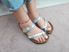 Birkenstock mayari silber gebraucht kaufen  Neuenrade