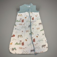Usado, Saco de dormir Little Unicorn bebê cobertor vestível 0-6 meses trator de animais de fazenda  comprar usado  Enviando para Brazil