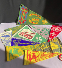 Vintage scout pennants for sale  TUNBRIDGE WELLS