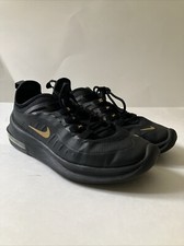 Tênis de corrida Nike Air Max Axis preto metálico dourado tamanho 6 EUA 216 comprar usado  Enviando para Brazil