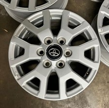 Conjunto de 4 novas rodas Toyota Tacoma prata 17" '24-'25 OEM decolagem frete grátis LT comprar usado  Enviando para Brazil