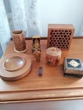 Selection carved wooden for sale  HULL