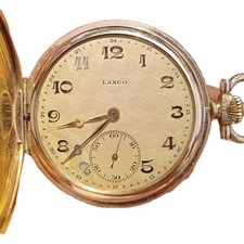 Vintage lanco taschenuhr gebraucht kaufen  München