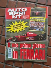 Autosprint poster schumacher usato  Italia