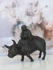 Bronze boy riding for sale  CAMBRIDGE