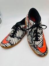 Chuteiras de futebol Nike Hypervenom masculinas Neymar preto branco laranja indoor zebra EUR 41 comprar usado  Enviando para Brazil