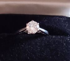 Diamond platinum ring for sale  LEE-ON-THE-SOLENT